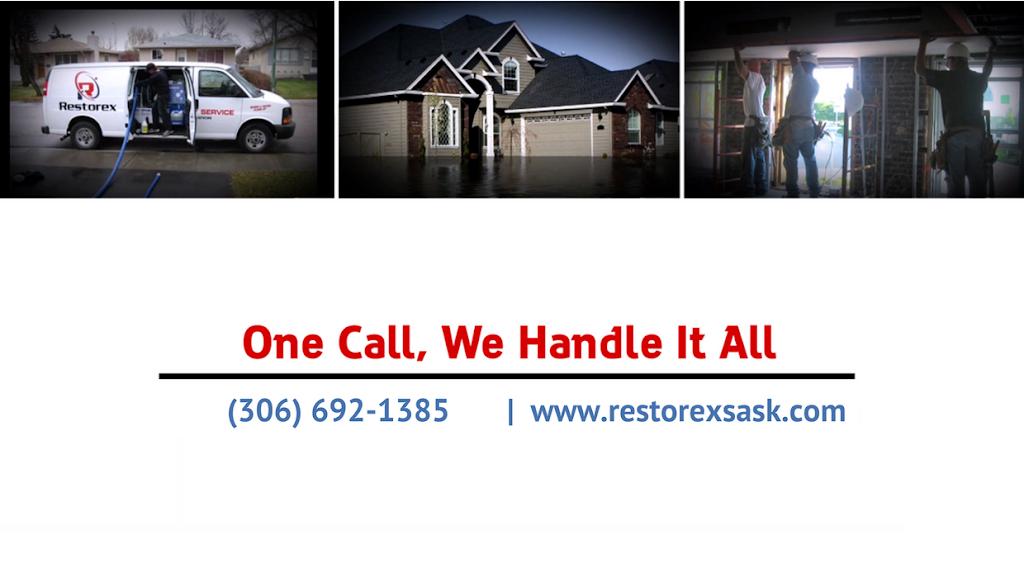 Restorex Disaster Restoration | 1403B Caribou St E, 45 Calypso Dr, Moose Jaw, SK S6J 1G1, Canada | Phone: (306) 693-3155