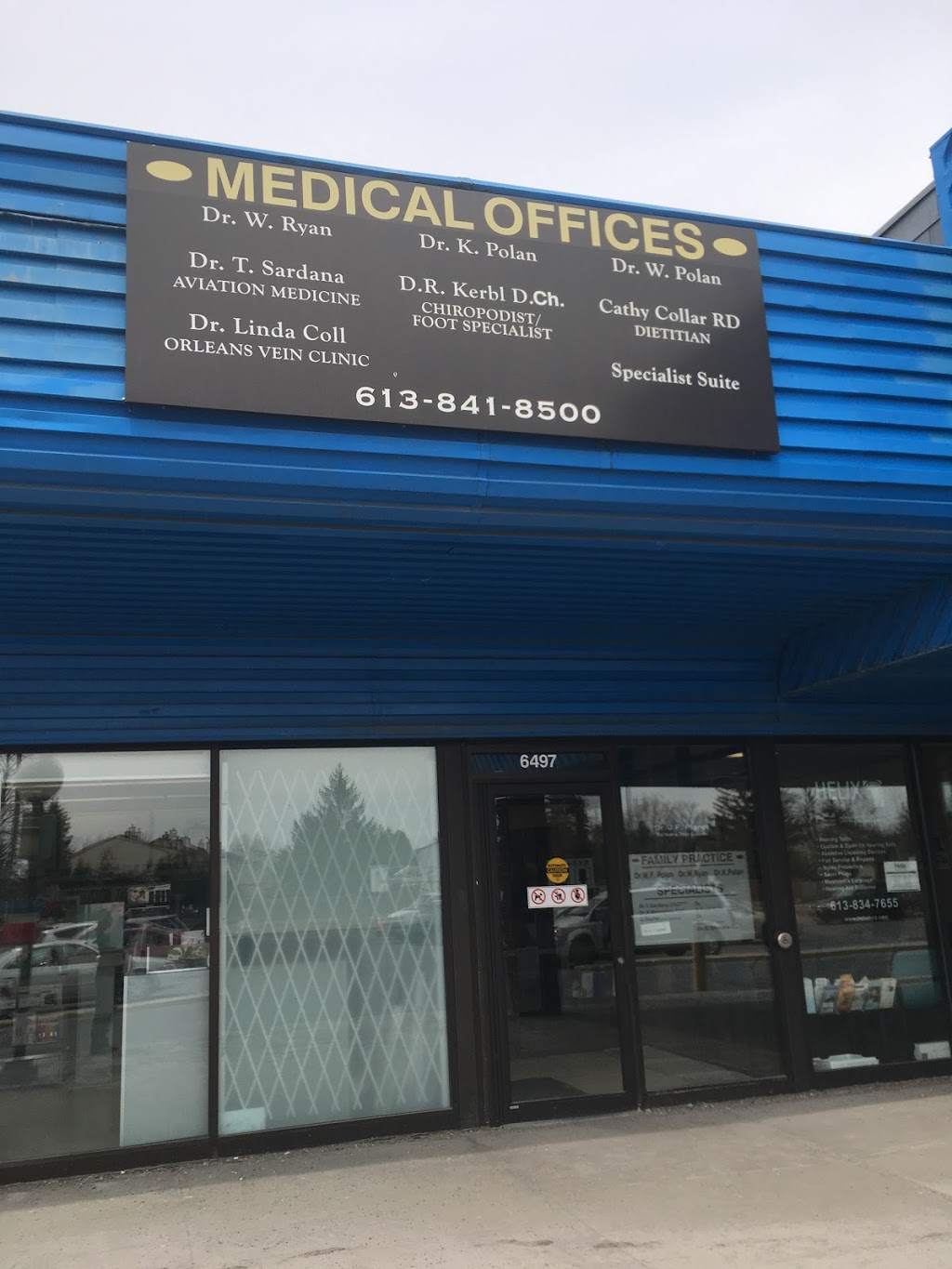 Dr. Joseph Wilbay Mcandrew Ryan | 6469 Jeanne DArc Blvd N, Orléans, ON K1C 2R1, Canada | Phone: (613) 841-8500