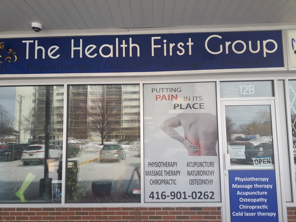 The Health First Group - Etobicoke | 415 The Westway #12B, Etobicoke, ON M9R 1H5, Canada | Phone: (416) 901-0262