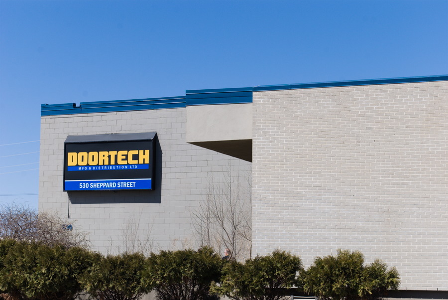 Doortech Mfg & Distribution Ltd. | 530 Sheppard St, Winnipeg, MB R2X 2P8, Canada | Phone: (204) 633-7133