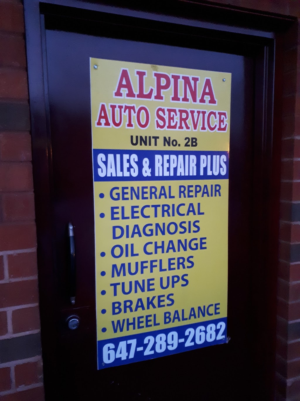 Alpina Auto Service | 153 Milvan Dr, North York, ON M9L 1Z8, Canada | Phone: (647) 289-2682