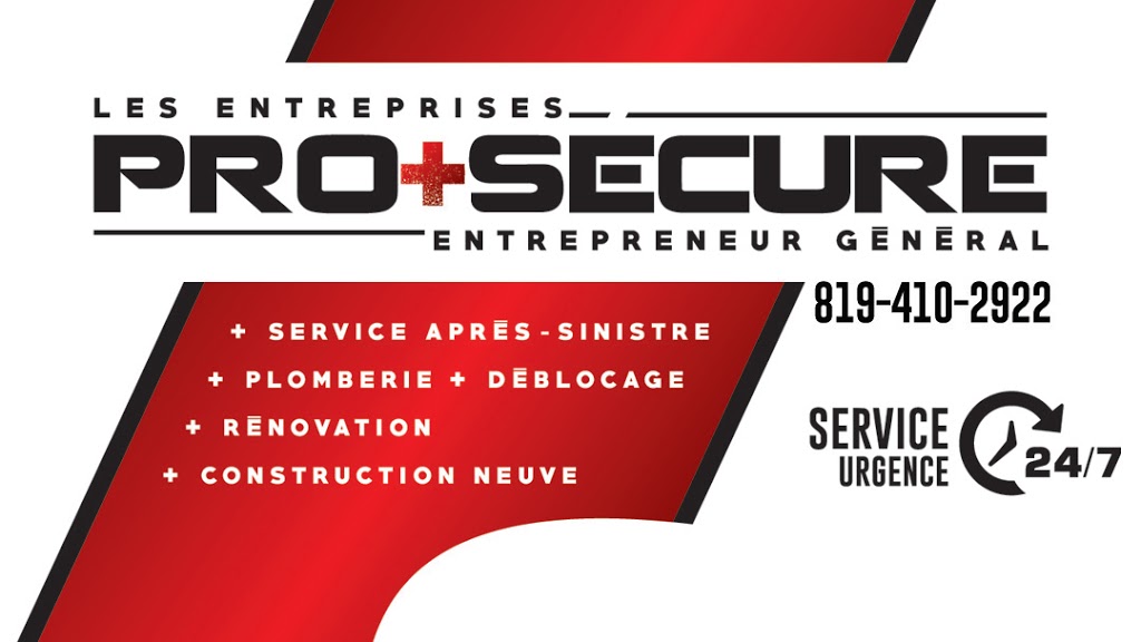 Les Entreprises Pro+Secure | 900 Chemin Lépine, Gatineau, QC J8M 1M9, Canada | Phone: (819) 410-2721