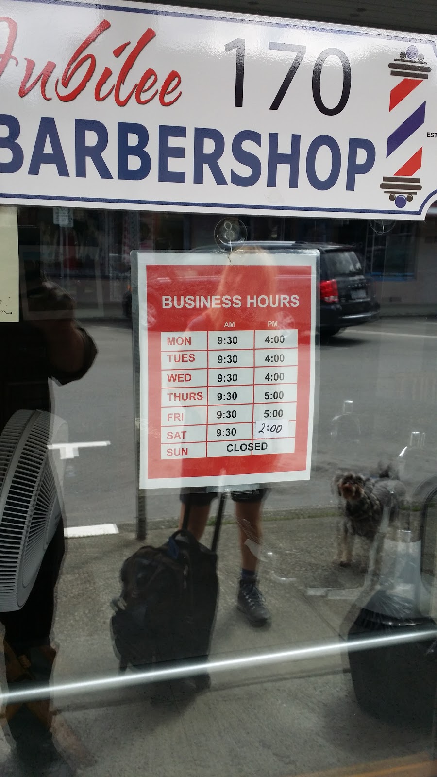 Jubilee Barber Shop | 170 Jubilee St, Duncan, BC V9L 1W7, Canada | Phone: (250) 748-3262