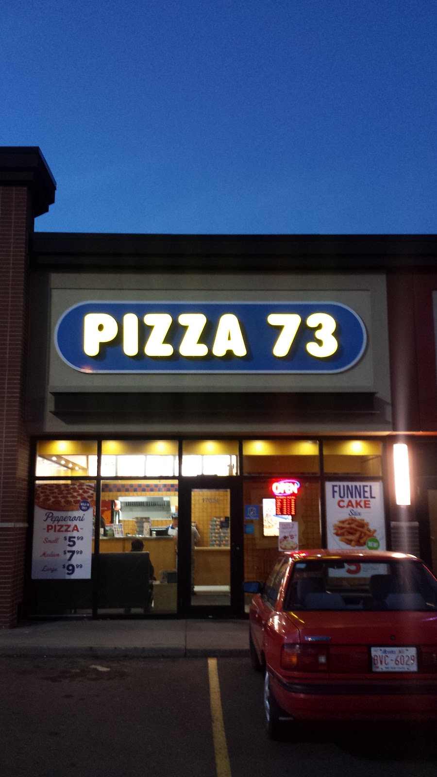 Pizza 73 | 17024 95 Ave NW, Edmonton, AB T5T 5R5, Canada | Phone: (780) 473-7373