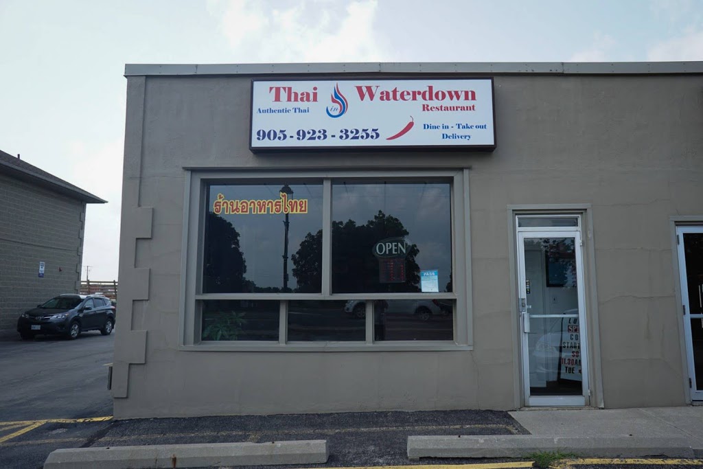 Thai Waterdown | 1-287 Dundas St E, Waterdown, ON L0R 2H6, Canada | Phone: (905) 923-3255