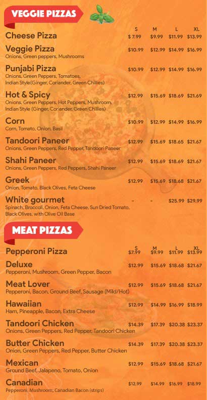 Panthers Pizza & Grill | 6475 Mayfield Rd, Brampton, ON L6P 0H9, Canada | Phone: (905) 913-7100